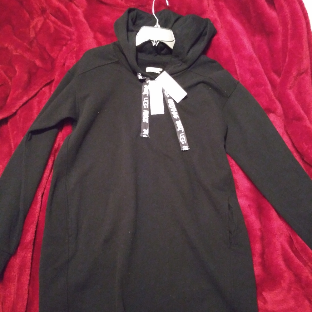 Ugg Black Hoddie Trench